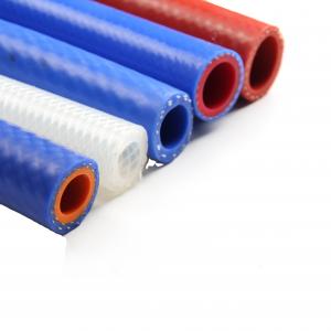 China Flexible Braided Silicone Vacuum Hose 6mm 8mm 10mm Silicone Heater Hose on sale