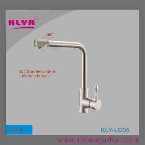 Quality 304 Stainless Steel Kitchen Tap / Kitchen Faucet for sale