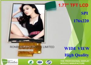 Quality Customized 1.77 Inch Lcd Display , Small Lcd Display Screens With Backlight for sale