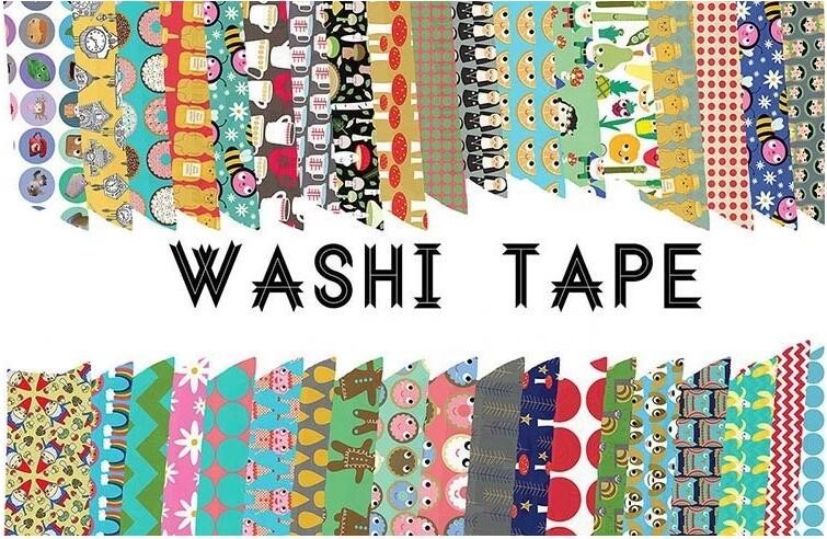 Quality Adhesive Scotch Tape Label Waterproof Masking Printed Washi Paper for sale