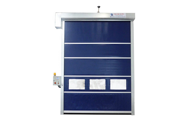 Quality Custom Sliding Industrial High Speed Door , Production Line Roll Up Security Gate for sale