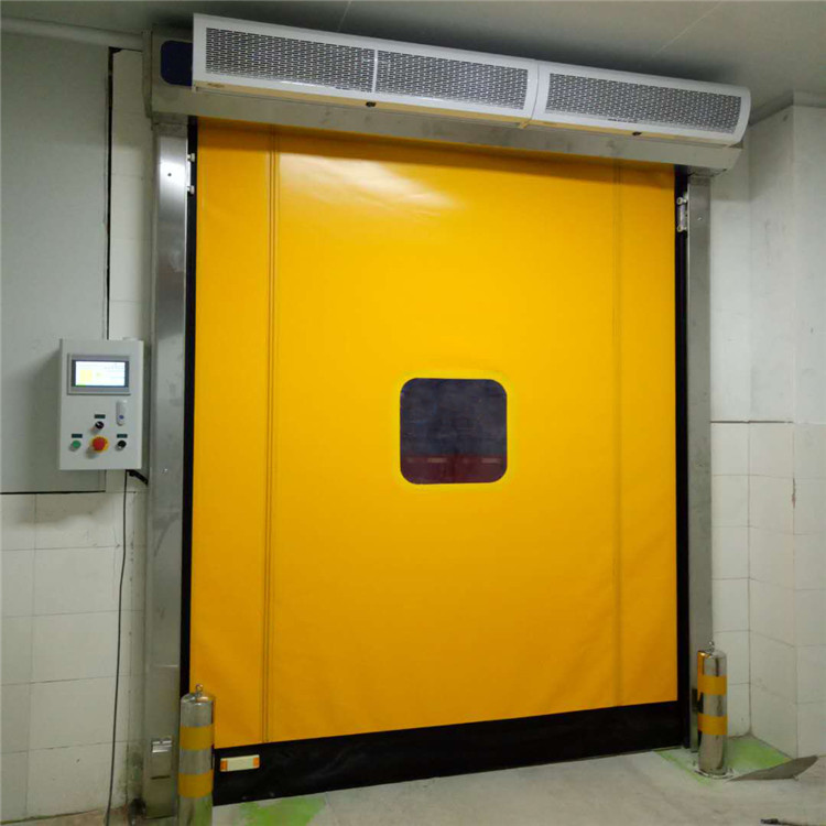 Quality Hot Selling Repairable Plastic Rolling No Dust High Speed Door Zipper for sale