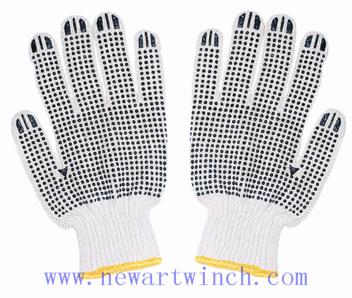 Quality Gloves Cotton Working Non Slip Dots IMPA 190103 for sale