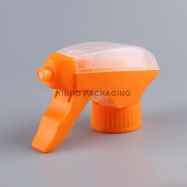 Dual Shroud Double Color PP Mono Material All Plastic Cleaning Trigger Sprayer Dispenser 28MM head pump chemical resista