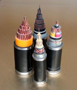 Quality Copper Conductor XLPE Insulated Armoured Fire Resistant Power Cable BS6387 for sale