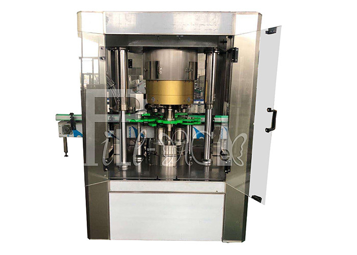 Quality 6000CPH 4 Heads Beverage Aluminum Can Sealing Machine Energy Saving for sale