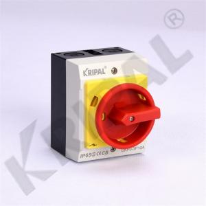 Quality KRIPAL Isolating Switch UKP IP65 3P 4P  230-440V IEC Standard for sale