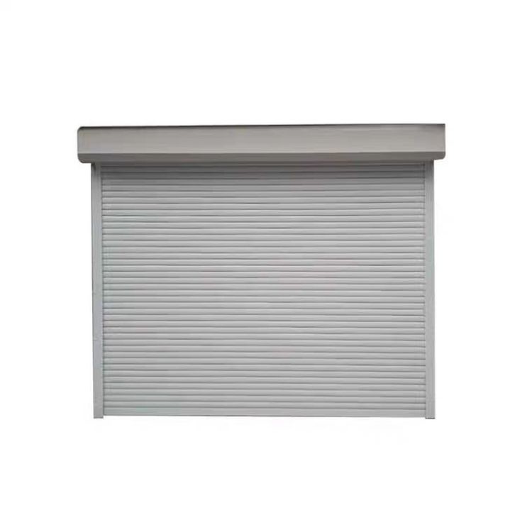 Quality White Double Panel Automatic Roller Up Door In Warehouse , Galvanized Steel for sale