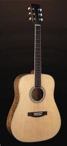 Quality 41inch OEM rare vintage acoustic guitar/western guitar steel string Optional color- TP-AG54 for sale