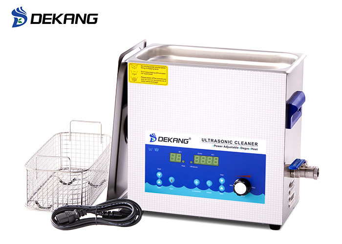 Quality 6.5L 0-180W Ultrasound Water Bath , Industrial Grade Sonic Bath Jewellery Cleaner  for sale