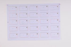 TK4100 inlay rfid 125KHz 3 * 8 Layout 0.6mm FOR Smart Card making