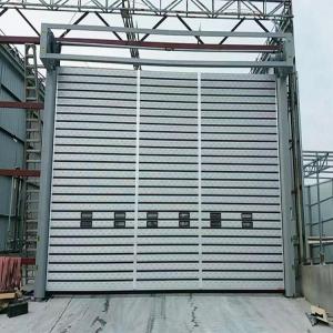 Quality High Speed Warehouse Automatic Roller Door Shutter Doors With Wind Resistant for sale