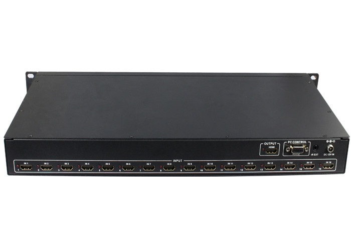 Buy cheap Quad RS232 16x1 HDMI MultiViewer Seamless Switcher ESD Protection from wholesalers