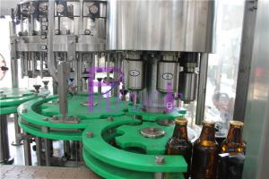 Quality PLC Japanese Beer Bottling Equipment For Glass Bottle Pull Ring Cap for sale