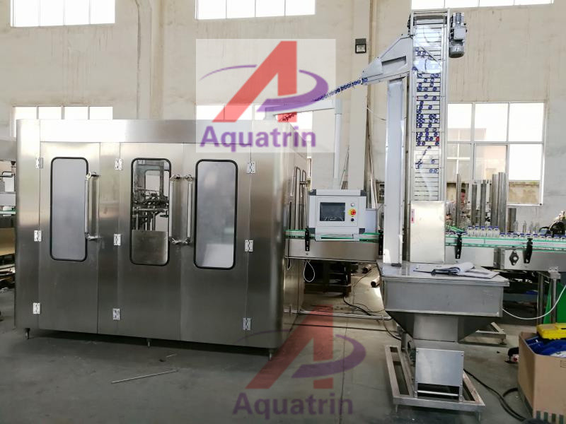 Quality 0.4Mpa 5000ml Drink Water Filling Machine 200 Bottles / Min for sale