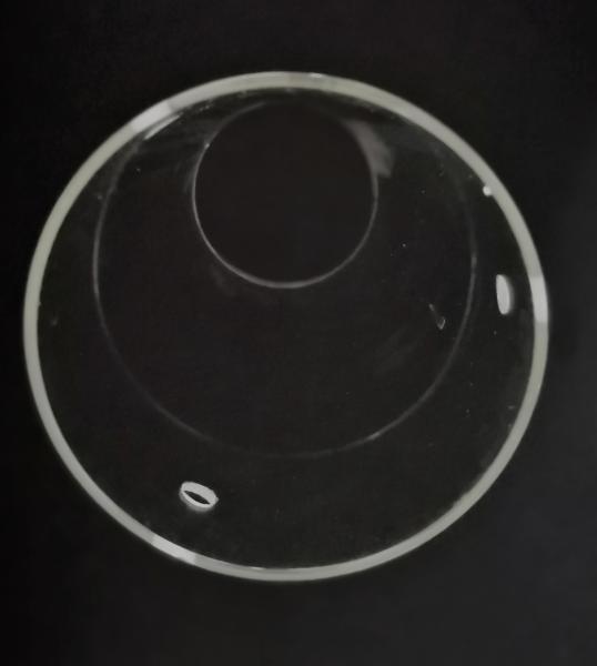 60mm 80mm diameter Custom sandblasted glass tube for cylinder candle holder 100mm