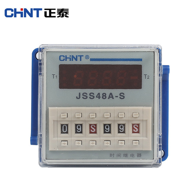 Quality 24V 230V Panel Mount Timer Relay Power - On Control Off Delay Setting Range 1s~99h Ith5A for sale