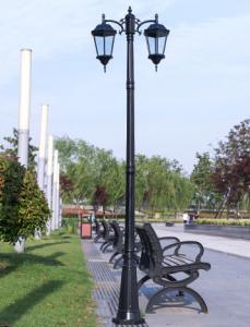 Quality professional lighting exporter European style lighting pole/light poles outdoors for sale
