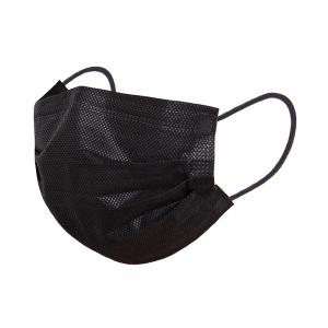 Quality CE EN13485 Black 3 Ply Surgical Face Mask Disposable Eco Friendly for sale