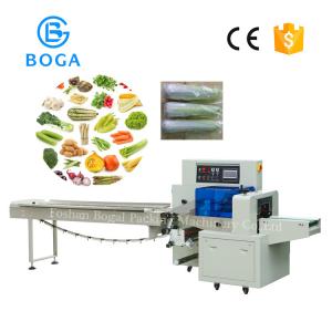 Quality Semi Automatic Flow Packaging Machine / Fresh Vegetable Packing Machine for sale