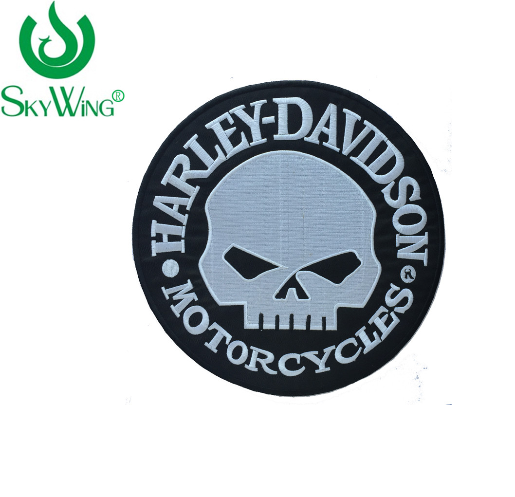 Buy cheap Commercial Custom Motorcycle Vest Patches DIY Skull Motorcycle Patches from wholesalers