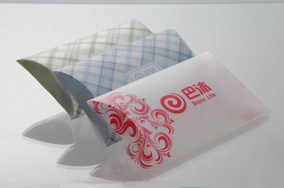Quality custom printing full color / CMYK pillow box supplier with all kinds of size for sale