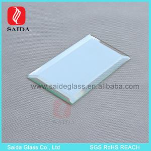 Quality custom polished beveled edge clear glass manufacturer for sale