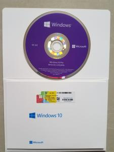 Quality Multi Language Computer Software System Microsoft Windows 10 Pro 64 Bit OEM DVD for sale
