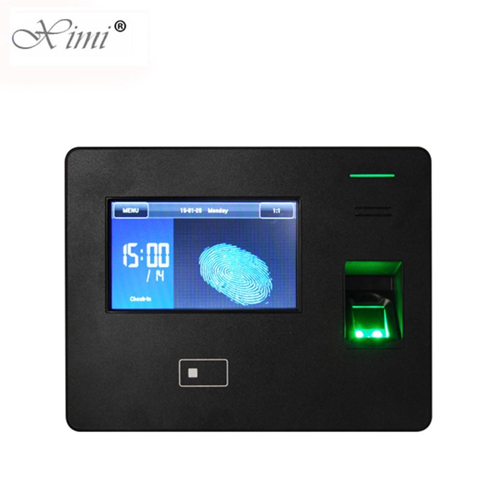 Quality ZKteco CS600 Biometric Fingerprint Time Attendance Machine With TCP/IP WIFI Biometric Time Recording for sale
