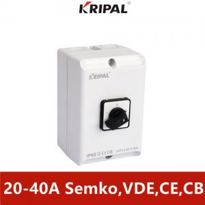 Quality Electrical Changeover Cam Switch 230-440V 20A 3P CE Certificate for sale