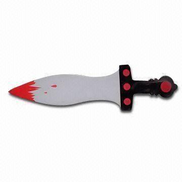 Quality EVA Carnival Party/Halloween Toy Knife with SGS Material, Available in Various Colors for sale