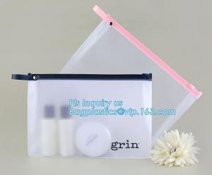 Quality Travel Makeup Cosmetic Bag Cartoon Kid Handbag Slider Zippe HDPE Material for sale