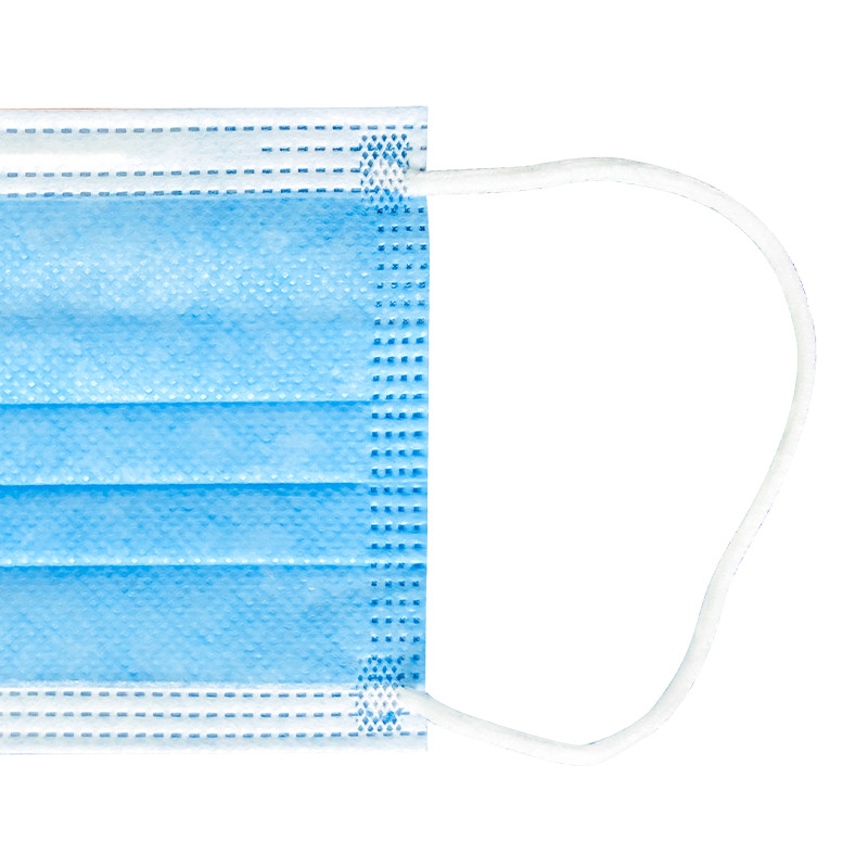 Buy cheap ODM Blue Custom Surgical Disposable Medical Face Masks Earloop ISO 13485 from wholesalers