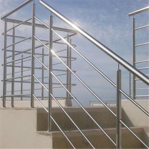 Quality Satin finished stainless steel front porch railings for sale for sale