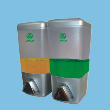 Quality 2x350ml Plastic Manual Soap Dispenser for sale