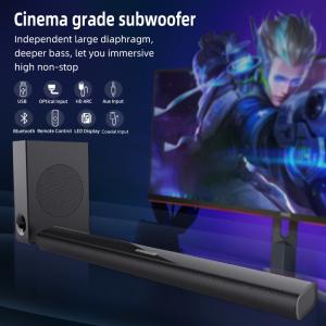 Buy cheap 100W Wireless Bluetooth Soundbar With Subwoofer Cinema Grade  ABS Material from wholesalers