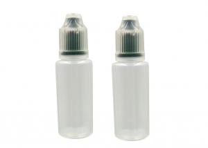 Quality Reusable Watertight  Smoke Oil Bottles Anti Theft Cap Plastic Dropper Bottles for sale