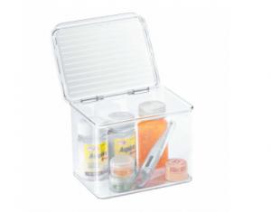 Quality Lockable Clear 2.5mm Thickness Acrylic Storage Box With Lid for sale