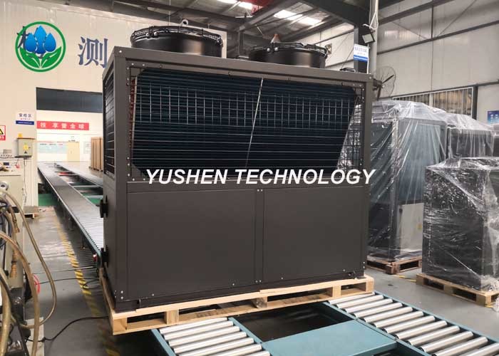 Buy Domestic Heating Commercial Air Source Heat Pump With 25HP Compressor at wholesale prices