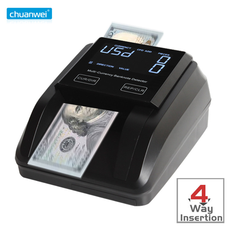 Quality UV MG IR 0.5s Per Bill Counterfeit Money Detector Note Detector Machine VND for sale