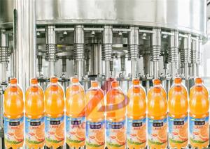 Quality 5.5kw 12000BPH Fruit Juice Packaging Machine 6000 Bottles /H For Plastic for sale