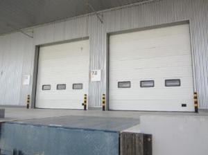 Quality Commercial Sectional Overhead Doors  50mm~80mm Thickness  450N/M2 Windproof for sale