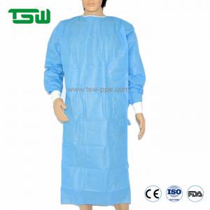 Quality AAMI Levels Medical Disposable Nonwoven Isolation Gown for sale