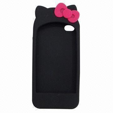 Quality Hello Kitty silicone case for iPhone and other cell phones for sale