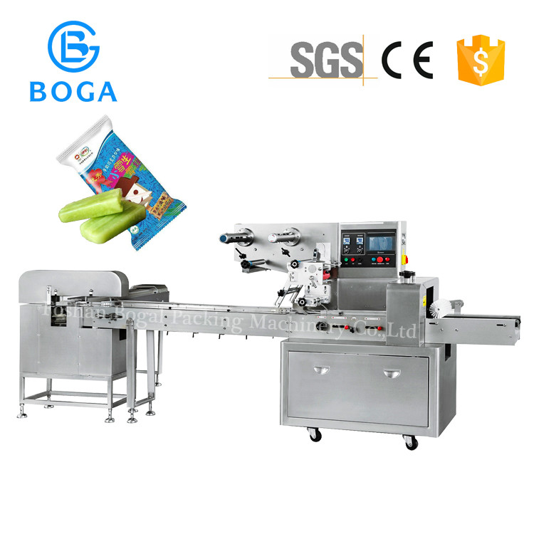 Quality Horizontal Pillow Packing Machine Popsicle Ice Candy Wrapping CE Certification for sale