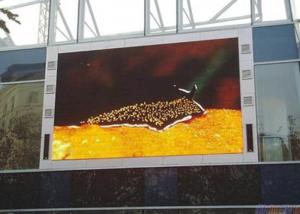 Quality Full Color SMD3535 Outdoor Fixed Led Display With Waterproof Steel Cabinet for sale