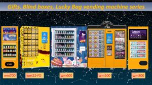 Quality Lucky Box Gift Smart Vending Machine With 22 Inch Touch Screen Vending Machine for sale