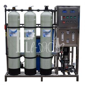 Quality 500LPH Drinking Water RO Water Treatment Machine  With 4040 Membrane for sale