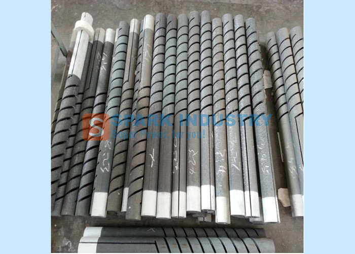Quality 1500 ℃ SiC Resistance High Temperature Heating Element Double Helix Type for sale