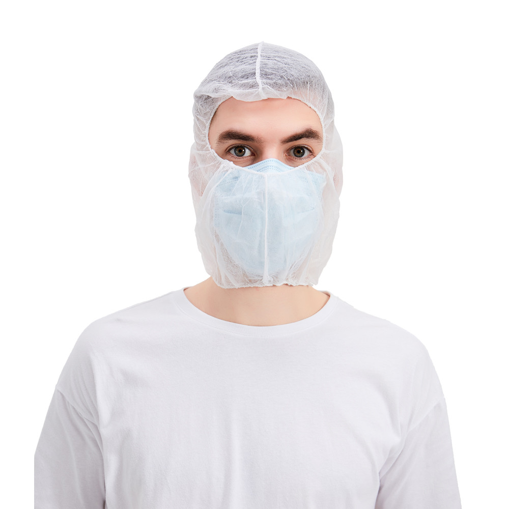 Quality 20gsm-40gsm Disposable Non Woven Cap Surgical Balaclava Hood for sale